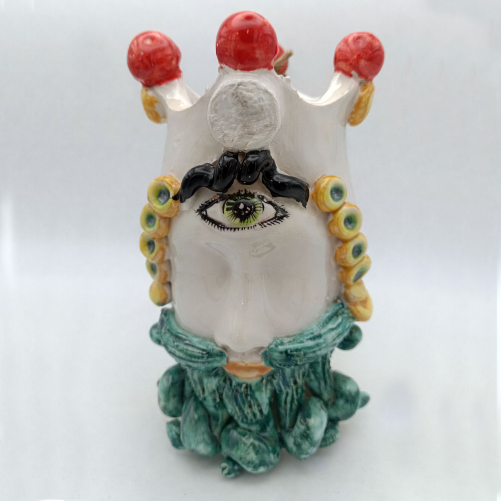 Polifemo in ceramica siciliana
